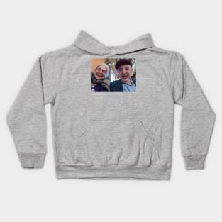 Father and daughter seniors he is 92 Kids Hoodie